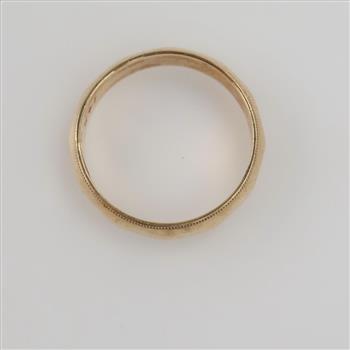10kt Gold Band