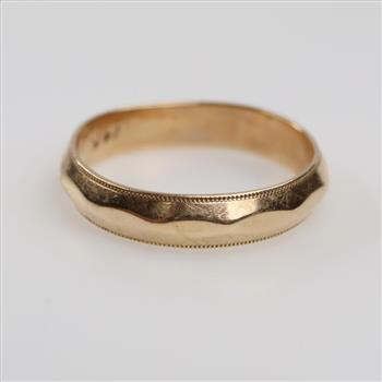 10kt Gold Band