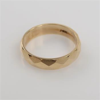 10kt Gold Band