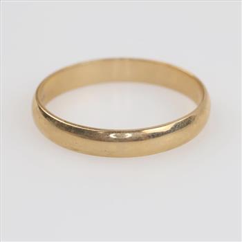 10kt Gold Band