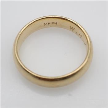 10kt Gold Band