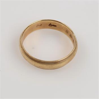 10kt Gold Band