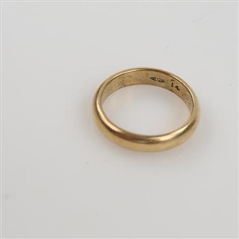 10kt Gold Band