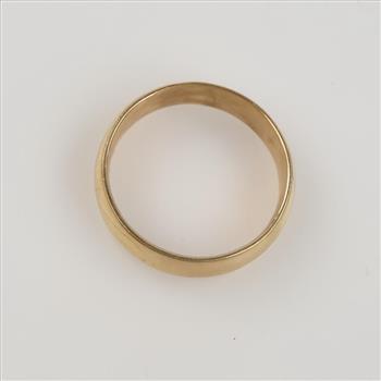 10kt Gold Band