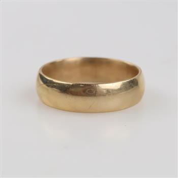 10kt Gold Band