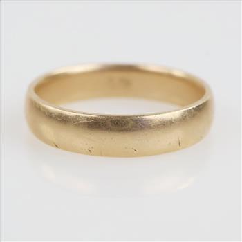 10kt Gold Band