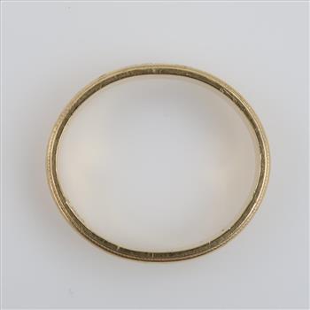 10kt Gold Band