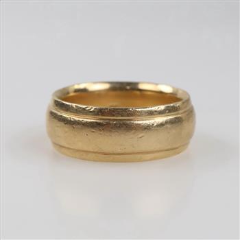 10kt Gold Band