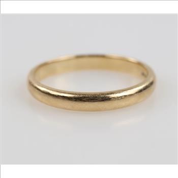 10kt Gold Band