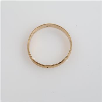 10kt Gold Band