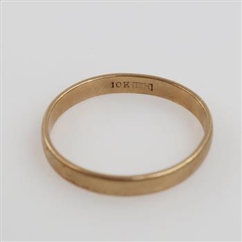 10kt Gold Band