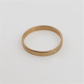 10kt Gold Band
