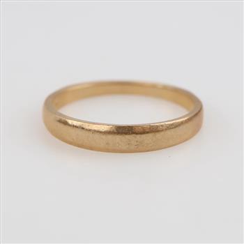 10kt Gold Band