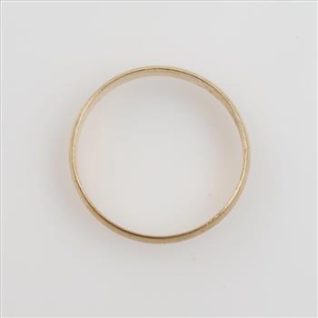 10kt Gold Band