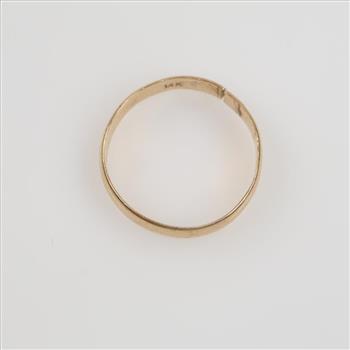 10kt Gold Band