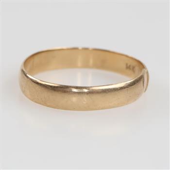 10kt Gold Band