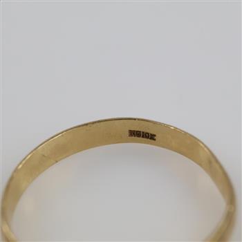 10kt Gold Band
