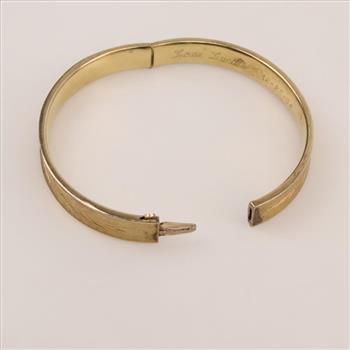 10kt Gold Bangle