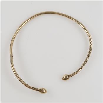 10kt Gold Bangle Bracelet