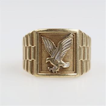 10kt Gold Bird Ring