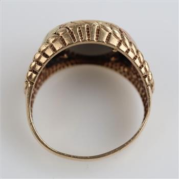 10kt Gold Black Hills Two Tone Ring