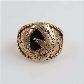 10kt Gold Black Hills Two Tone Ring