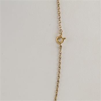 10kt Gold Cable Chain Necklace
