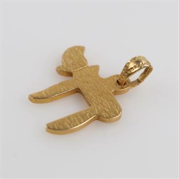 10kt Gold Chai Pendant