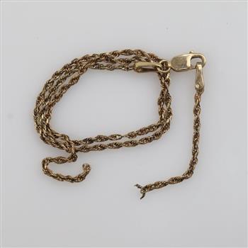 10kt Gold Chain Piece