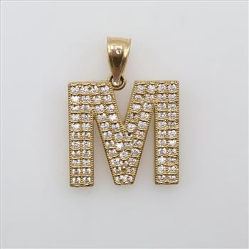 10kt Gold Clear Stone 
