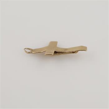 10kt Gold Cross Pendant