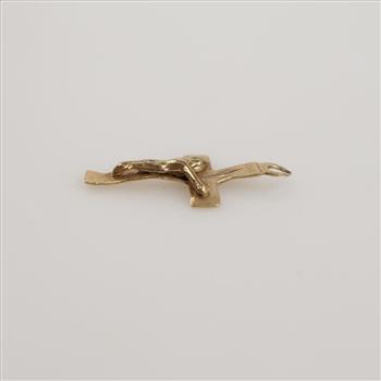 10kt Gold Cross Pendant