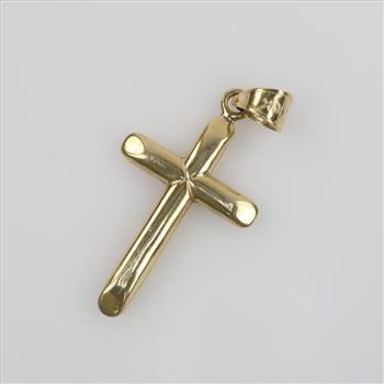 10kt Gold Cross Pendant