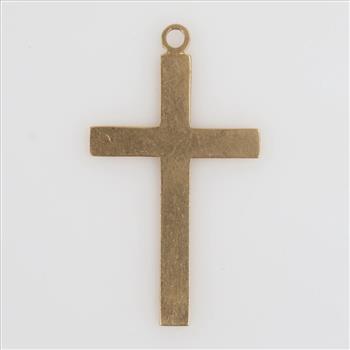 10kt Gold Cross Pendant