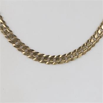 10kt Gold Cuban Link Necklace