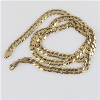 10kt Gold Cuban Link Necklace