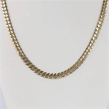 10kt Gold Cuban Link Necklace