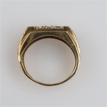 10kt Gold Cubic Zirconia Ring