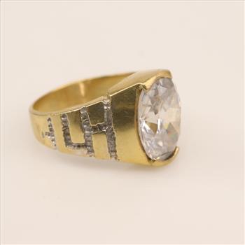 10kt Gold Cubic Zirconia Ring
