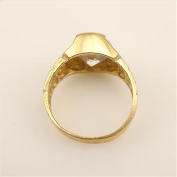 10kt Gold Cubic Zirconia Ring