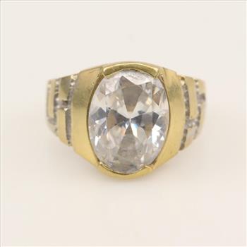 10kt Gold Cubic Zirconia Ring