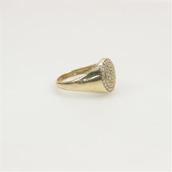 10kt Gold Cubic Zirconia Ring