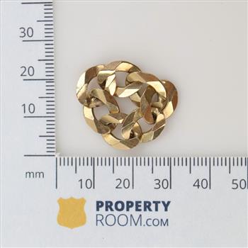 10kt Gold Curb Links