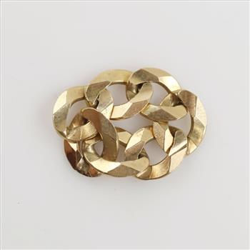 10kt Gold Curb Links