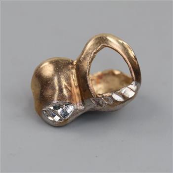 10kt Gold Dental Cap