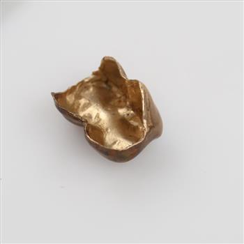 10kt Gold Dental Cap