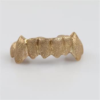 10kt Gold Dental Grill