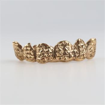 10kt Gold Dental Grill