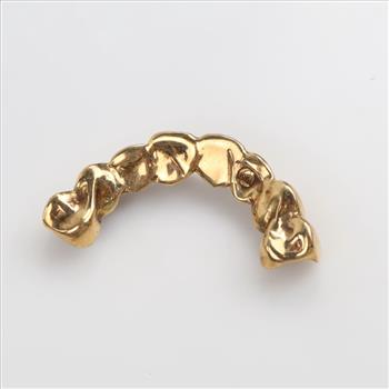 10kt Gold Dental Grill
