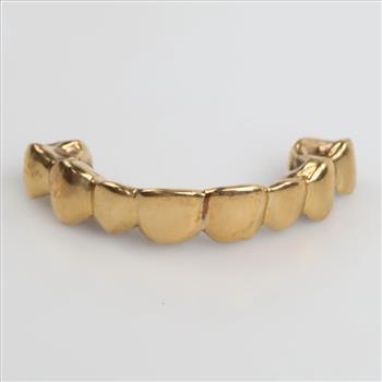 10kt Gold Dental Grill